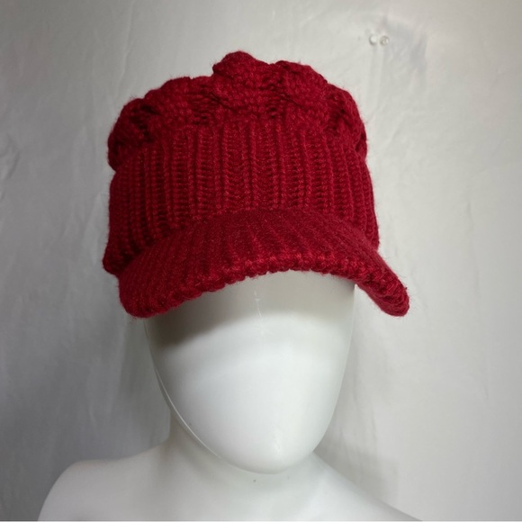 Knitted Wool Beanie Hat w/ Fleece Lining - Picture 2 of 8